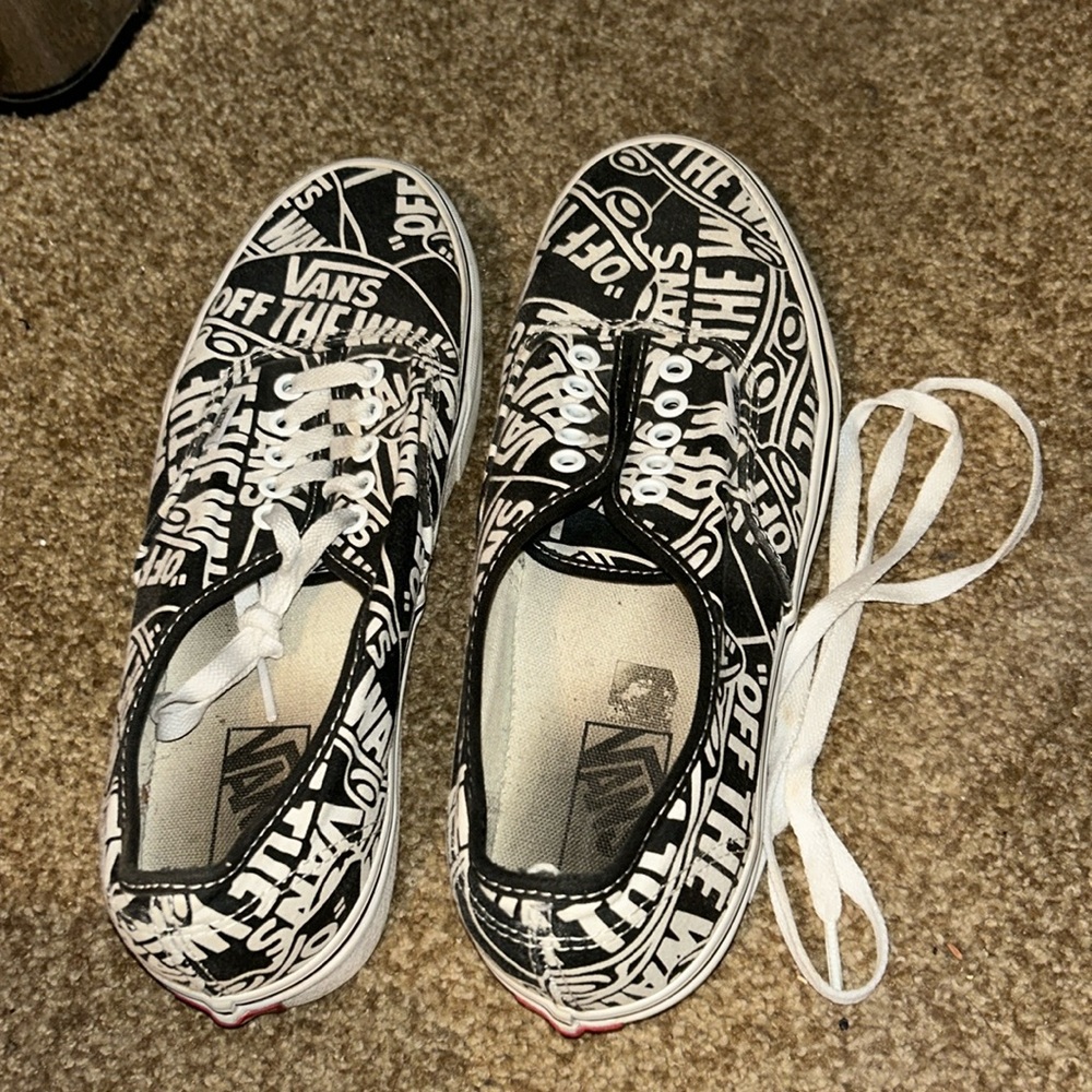 Vans OTW Repeat Black/White size 9.5 Men’s